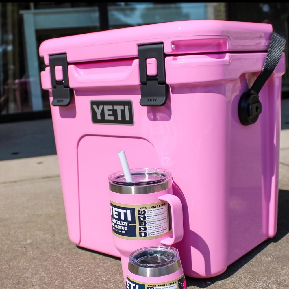 New pink yeti cooler